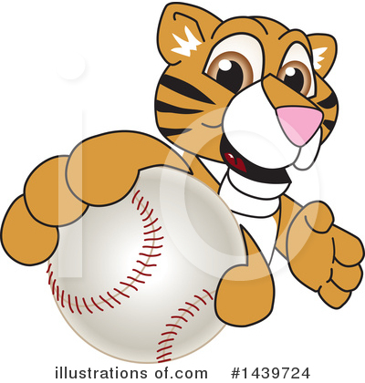 Tiger Cub Mascot Clipart #1439724 by Mascot Junction