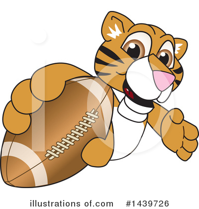 Royalty-Free (RF) Tiger Cub Mascot Clipart Illustration by Mascot Junction - Stock Sample #1439726