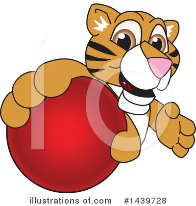 Royalty-Free (RF) Tiger Cub Mascot Clipart Illustration by Mascot Junction - Stock Sample #1439728