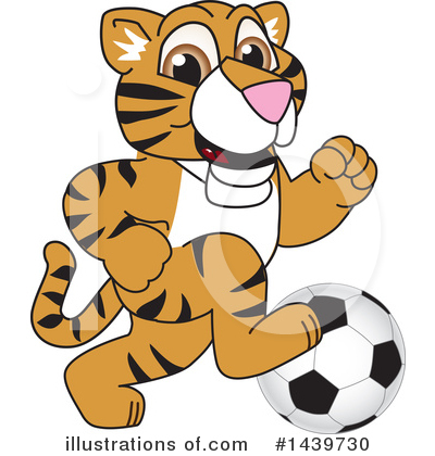Tiger Cub Mascot Clipart #1439711 - Illustration by Toons4Biz