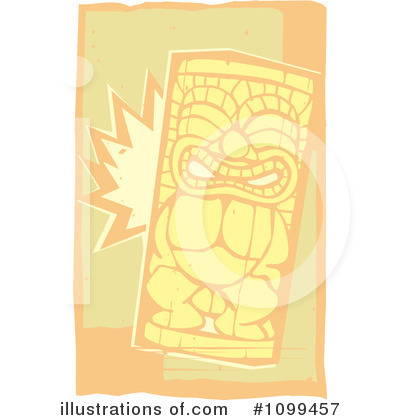 Royalty-Free (RF) Tiki Clipart Illustration by xunantunich - Stock Sample #1099457