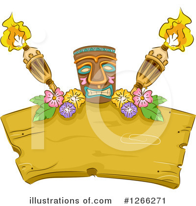 Tiki Torch Clipart #1266271 by BNP Design Studio