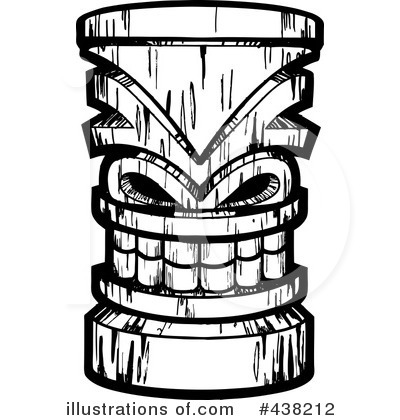 Royalty-Free (RF) Tiki Clipart Illustration by Cory Thoman - Stock Sample #438212