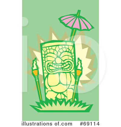 Royalty-Free (RF) Tiki Clipart Illustration by xunantunich - Stock Sample #69114