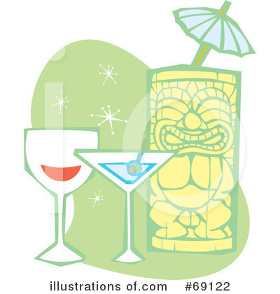 Royalty-Free (RF) Tiki Clipart Illustration by xunantunich - Stock Sample #69122