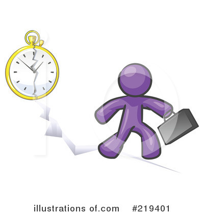 Royalty-Free (RF) Time Clipart Illustration by Leo Blanchette - Stock Sample #219401