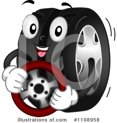 Tires Clipart #1108958 by BNP Design Studio