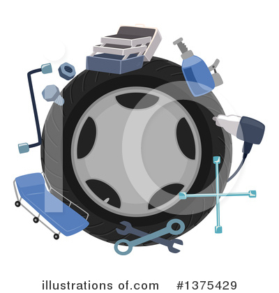 Automotive Clipart #1375429 by BNP Design Studio