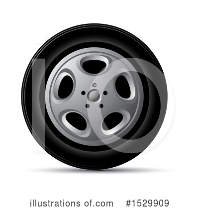 Royalty-Free (RF) Tire Clipart Illustration by Lal Perera - Stock Sample #1529909