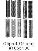 Tire Tracks Clipart #1065100 by Vector Tradition SM