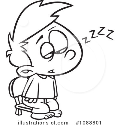 Royalty-Free (RF) Tired Clipart Illustration by toonaday - Stock Sample #1088801