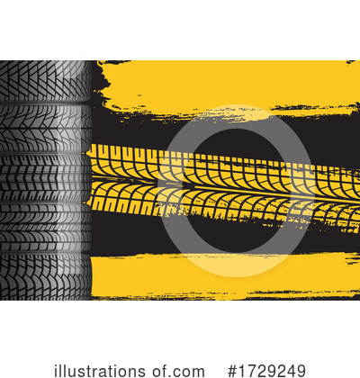 Royalty-Free (RF) Tires Clipart Illustration by Vector Tradition SM - Stock Sample #1729249