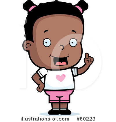Royalty-Free (RF) Tisha Girl Character Clipart Illustration by Cory Thoman - Stock Sample #60223