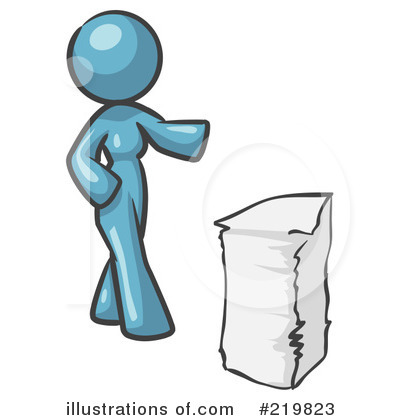 Royalty-Free (RF) To Do Clipart Illustration by Leo Blanchette - Stock Sample #219823