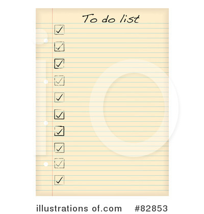 To Do Clipart #82853 by michaeltravers