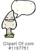Toadstool Clipart #1197751 by lineartestpilot