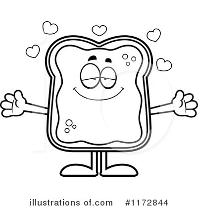 Royalty-Free (RF) Toast Clipart Illustration by Cory Thoman - Stock Sample #1172844