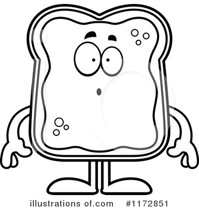 Royalty-Free (RF) Toast Clipart Illustration by Cory Thoman - Stock Sample #1172851