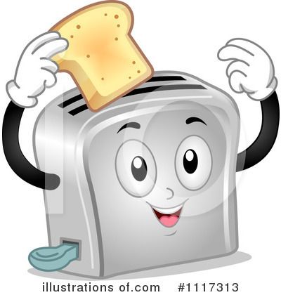 Toaster Clipart #1117313 by BNP Design Studio