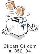 Toaster Clipart #1352104 by Johnny Sajem