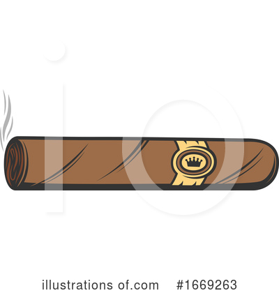 Cigar Clipart #1669263 by Vector Tradition SM