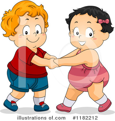 Royalty-Free (RF) Toddler Clipart Illustration by BNP Design Studio - Stock Sample #1182212