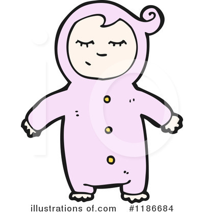 Royalty-Free (RF) Toddler Clipart Illustration by lineartestpilot - Stock Sample #1186684