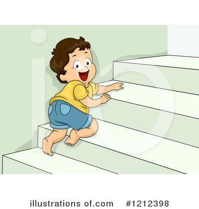 Stairs Clipart #1212398 by BNP Design Studio