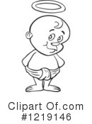 Toddler Clipart #1219146 by LaffToon