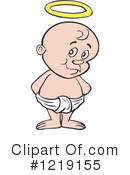 Toddler Clipart #1219155 by LaffToon