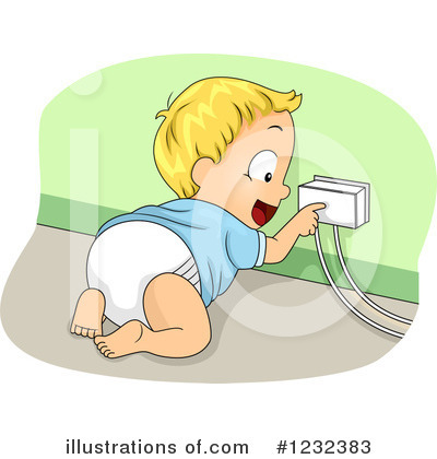 Royalty-Free (RF) Toddler Clipart Illustration by BNP Design Studio - Stock Sample #1232383