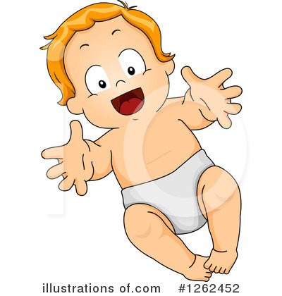 Royalty-Free (RF) Toddler Clipart Illustration by BNP Design Studio - Stock Sample #1262452