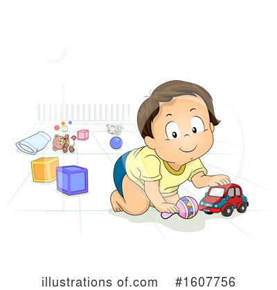 Royalty-Free (RF) Toddler Clipart Illustration by BNP Design Studio - Stock Sample #1607756
