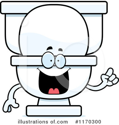 Toilet Clipart #1170300 by Cory Thoman