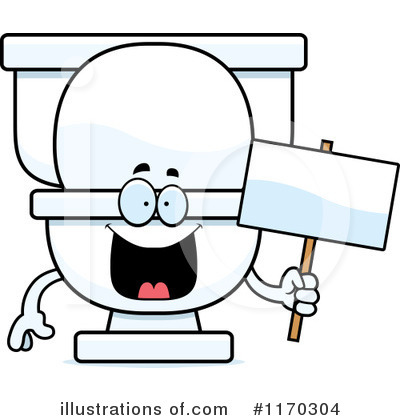 Royalty-Free (RF) Toilet Clipart Illustration by Cory Thoman - Stock Sample #1170304