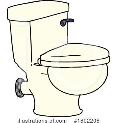 Royalty-Free (RF) Toilet Clipart Illustration by lineartestpilot - Stock Sample #1802206