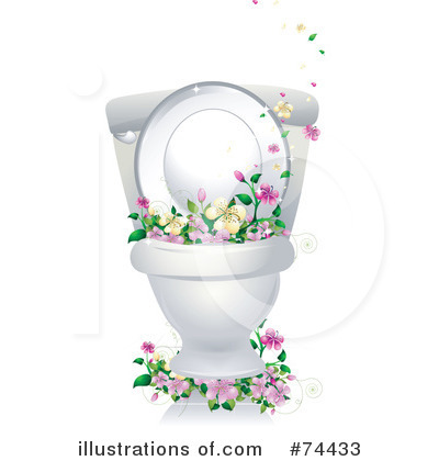 Royalty-Free (RF) Toilet Clipart Illustration by BNP Design Studio - Stock Sample #74433