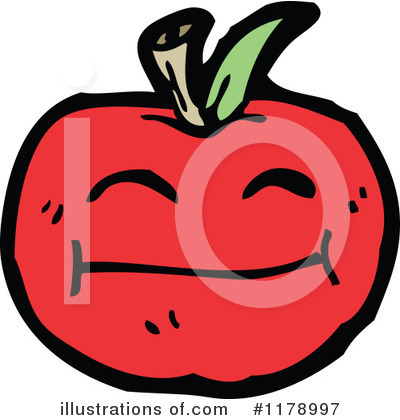 Royalty-Free (RF) Tomato Clipart Illustration by lineartestpilot - Stock Sample #1178997