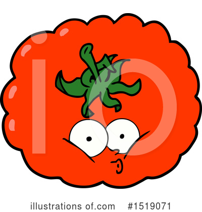 Royalty-Free (RF) Tomato Clipart Illustration by lineartestpilot - Stock Sample #1519071