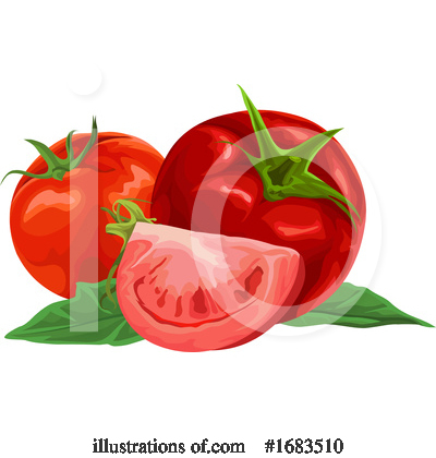 Royalty-Free (RF) Tomato Clipart Illustration by Morphart Creations - Stock Sample #1683510