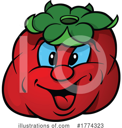 Royalty-Free (RF) Tomato Clipart Illustration by dero - Stock Sample #1774323