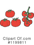 Tomatoes Clipart #1199811 by lineartestpilot