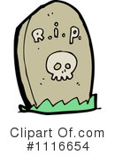 Tombstone Clipart #1116654 by lineartestpilot