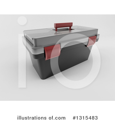 Royalty-Free (RF) Tool Box Clipart Illustration by KJ Pargeter - Stock Sample #1315483