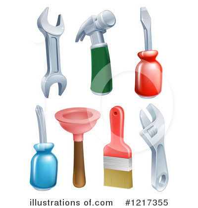 Royalty-Free (RF) Tool Clipart Illustration by AtStockIllustration - Stock Sample #1217355