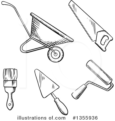 Royalty-Free (RF) Tool Clipart Illustration by Vector Tradition SM - Stock Sample #1355936