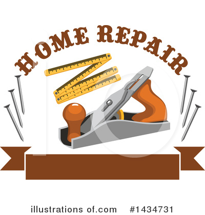Carpenter Clipart #1434731 by Vector Tradition SM