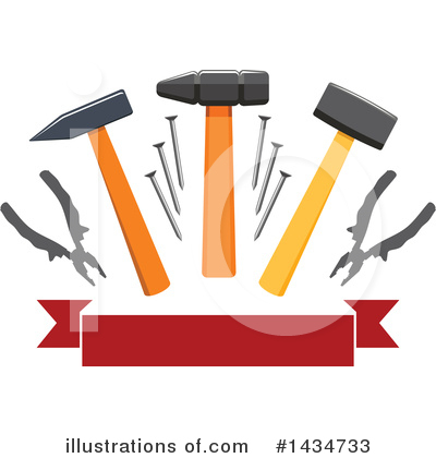 Hammer Clipart #1434733 by Vector Tradition SM