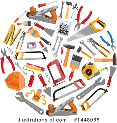 Hammer Clipart #1448066 by Vector Tradition SM