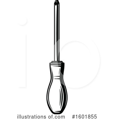 Screwdriver Clipart #1601855 by Vector Tradition SM